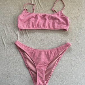 Triangl Bikini - Pink - Terrycloth - M